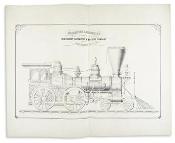 (SCIENCE AND ENGINEERING.) Weissenborn, Gustavus. American Engineering, Illustrated by Large & Detailed Engravings